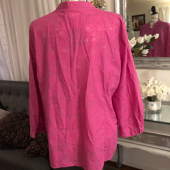 JM collection shirt button down size 18 - Picture 3 of 4